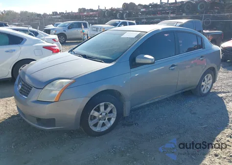 2007 Nissan Sentra 2.0S z USA, uszkodzony, nr VIN 3N1AB61E97L631423